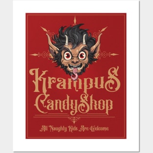 Krampus Candy Shop Posters and Art